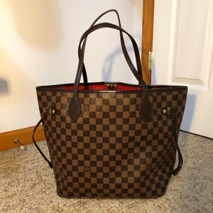 Checkered tote